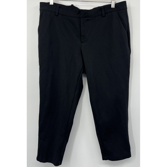Universal Standard Pants - Universal Standard Women's Work Pants Black Stretch Size 2XSP Pockets Comfort